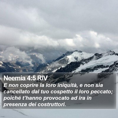 Neemia 4:5 RIV Bible Verse Image