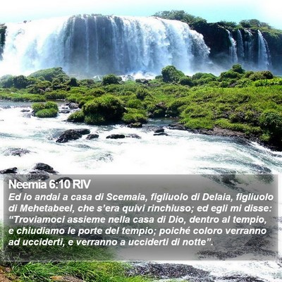 Neemia 6:10 RIV Bible Verse Image