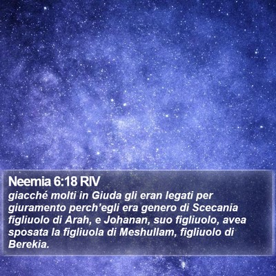 Neemia 6:18 RIV Bible Verse Image