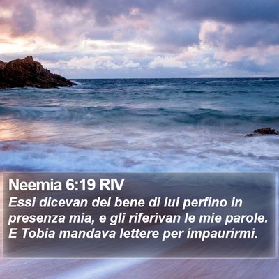 Neemia 6:19 RIV Bible Verse Image