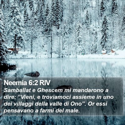 Neemia 6:2 RIV Bible Verse Image