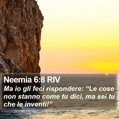 Neemia 6:8 RIV Bible Verse Image