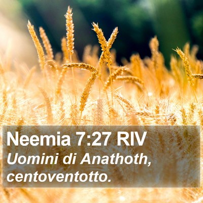 Neemia 7:27 RIV Bible Verse Image