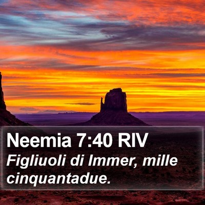 Neemia 7:40 RIV Bible Verse Image