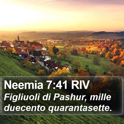 Neemia 7:41 RIV Bible Verse Image