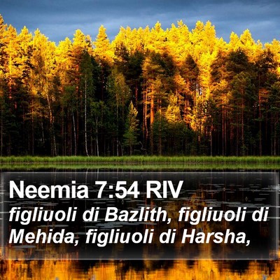 Neemia 7:54 RIV Bible Verse Image