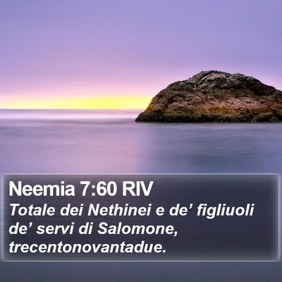 Neemia 7:60 RIV Bible Verse Image