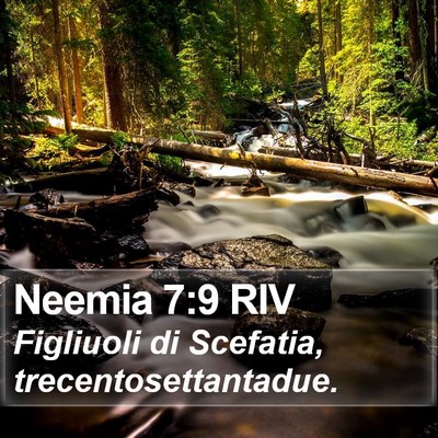 Neemia 7:9 RIV Bible Verse Image