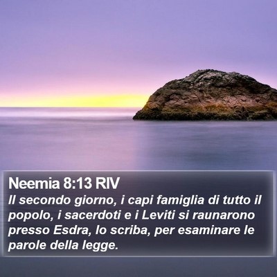Neemia 8:13 RIV Bible Verse Image