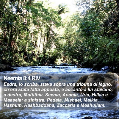 Neemia 8:4 RIV Bible Verse Image