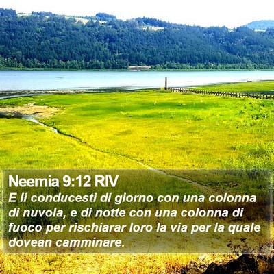 Neemia 9:12 RIV Bible Verse Image