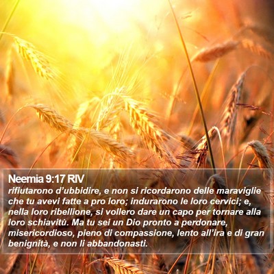 Neemia 9:17 RIV Bible Verse Image