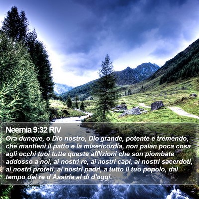 Neemia 9:32 RIV Bible Verse Image