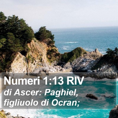 Numeri 1:13 RIV Bible Verse Image