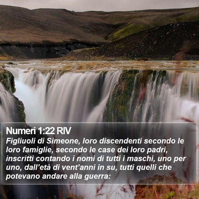 Numeri 1:22 RIV Bible Verse Image