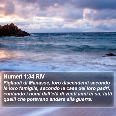 Numeri 1:34 RIV Bible Verse Image