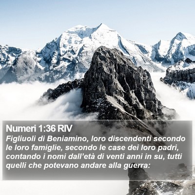 Numeri 1:36 RIV Bible Verse Image