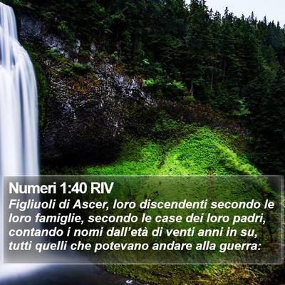 Numeri 1:40 RIV Bible Verse Image