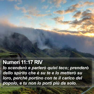 Numeri 11:17 RIV Bible Verse Image