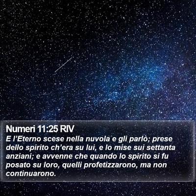 Numeri 11:25 RIV Bible Verse Image