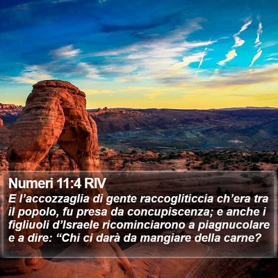 Numeri 11:4 RIV Bible Verse Image