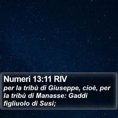 Numeri 13:11 RIV Bible Verse Image