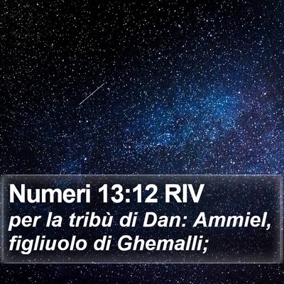 Numeri 13:12 RIV Bible Verse Image