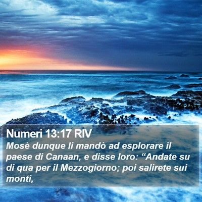Numeri 13:17 RIV Bible Verse Image