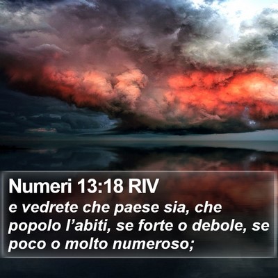 Numeri 13:18 RIV Bible Verse Image