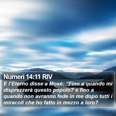 Numeri 14:11 RIV Bible Verse Image