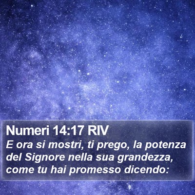 Numeri 14:17 RIV Bible Verse Image