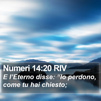 Numeri 14:20 RIV Bible Verse Image