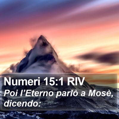 Numeri 15:1 RIV Bible Verse Image