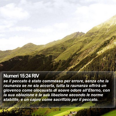 Numeri 15:24 RIV Bible Verse Image