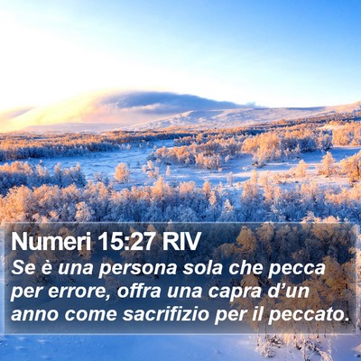 Numeri 15:27 RIV Bible Verse Image