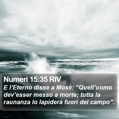 Numeri 15:35 RIV Bible Verse Image