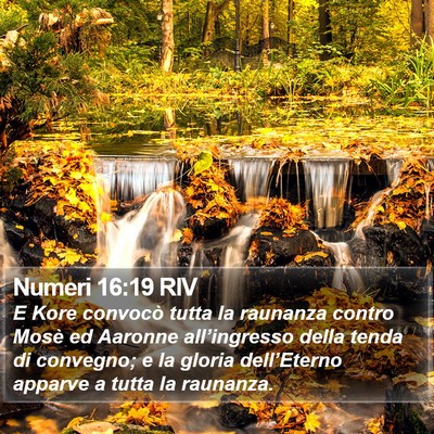 Numeri 16:19 RIV Bible Verse Image