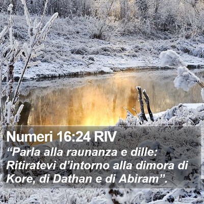 Numeri 16:24 RIV Bible Verse Image