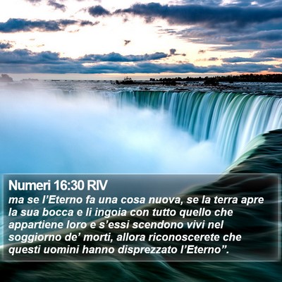 Numeri 16:30 RIV Bible Verse Image