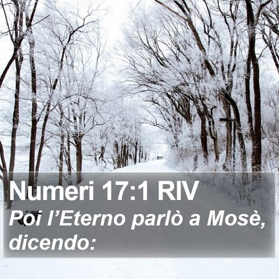 Numeri 17:1 RIV Bible Verse Image