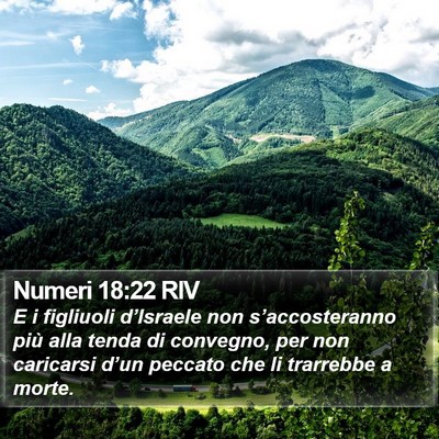 Numeri 18:22 RIV Bible Verse Image