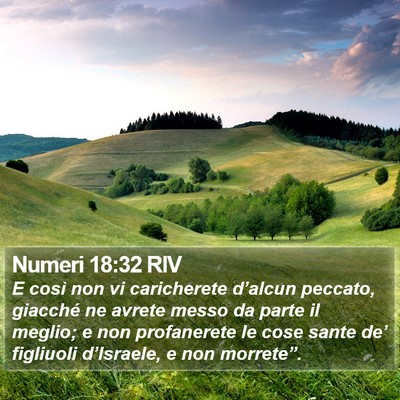 Numeri 18:32 RIV Bible Verse Image