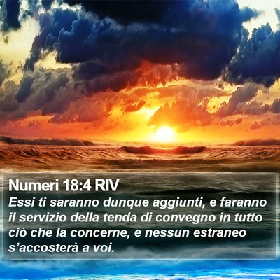 Numeri 18:4 RIV Bible Verse Image