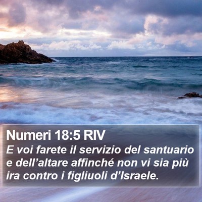 Numeri 18:5 RIV Bible Verse Image