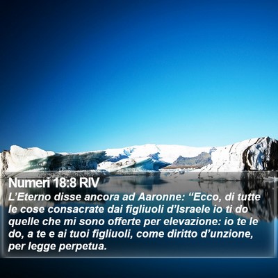 Numeri 18:8 RIV Bible Verse Image