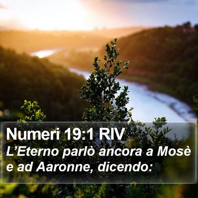 Numeri 19:1 RIV Bible Verse Image