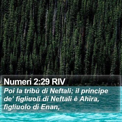 Numeri 2:29 RIV Bible Verse Image