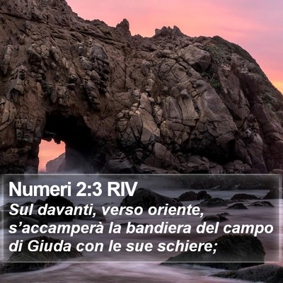 Numeri 2:3 RIV Bible Verse Image