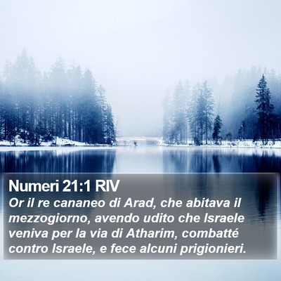 Numeri 21:1 RIV Bible Verse Image
