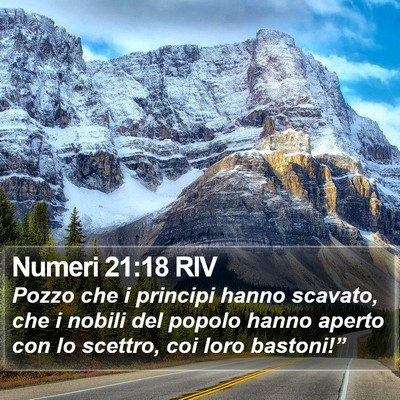 Numeri 21:18 RIV Bible Verse Image